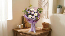 Bouquet de fleurs au crochet fait main - image 9
