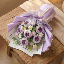 Bouquet de roses luxe au crochet - image 9