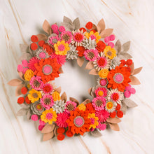 Couronne de fleurs sauvages en feutrine - image 9