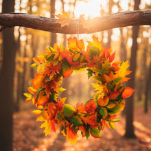 Couronne d'automne en feutrine - image 9