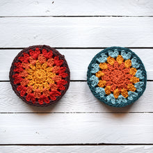 Lot de dessous de verre soleil au crochet - image 10