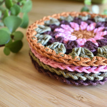 Lot de dessous de verre soleil au crochet - image 10