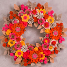 Couronne de fleurs sauvages en feutrine - image 10