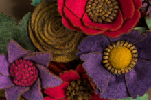 Couronne florale en feutrine - image 10