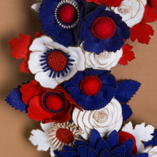Couronne patriotique rouge, blanc et bleu - image 10