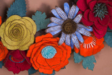 Couronne florale rustique en feutrine - image 10