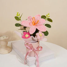 Arrangement de lys au crochet - image 11