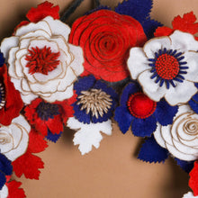 Couronne patriotique rouge, blanc et bleu - image 11