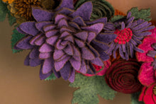 Couronne florale en feutrine - image 12