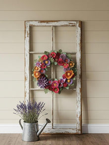 Couronne florale en feutrine - image 15
