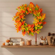 Couronne d'automne en feutrine - image 17