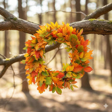 Couronne d'automne en feutrine - image 19
